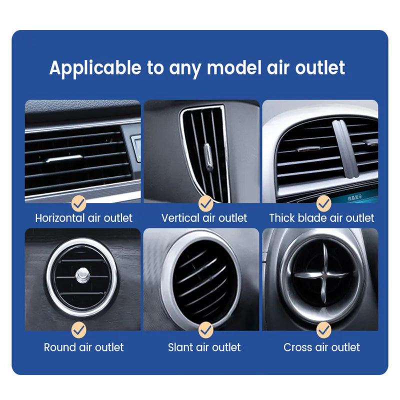  Car Phone Holder Air Vent Mount Cell Phone Holder in Car Mobile Support for Iphone 