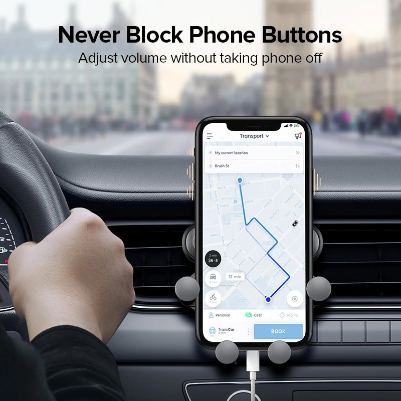  Car Phone Holder Air Vent Mount Cell Phone Holder in Car Mobile Support for Iphone 