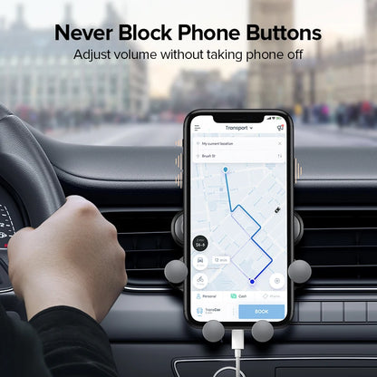  Car Phone Holder Air Vent Mount Cell Phone Holder in Car Mobile Support for Iphone 