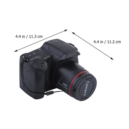 Digital Camera Vlogging Camera for Youtube 3 Inch Screen Compact Camera for Beginners Teens Photography-Black