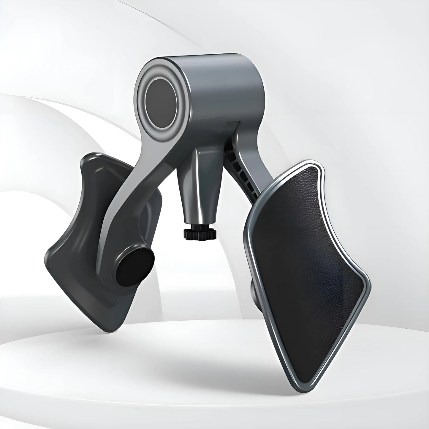 JUJU LLMM Men Kegel Trainer Pelvic Floor Muscle Repairer Strength-Adjustable Sphincter Exerciser Thigh Master Home Office Fitness (Black)