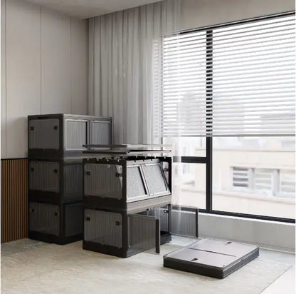 Transparent Stackable Storage Bins